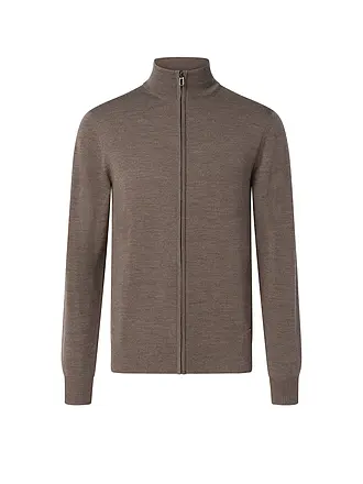JOOP | Strickjacke DAVIS | hellbraun